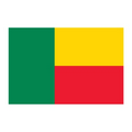 Flag of Benin Temporary Tattoo (1.5"x2")